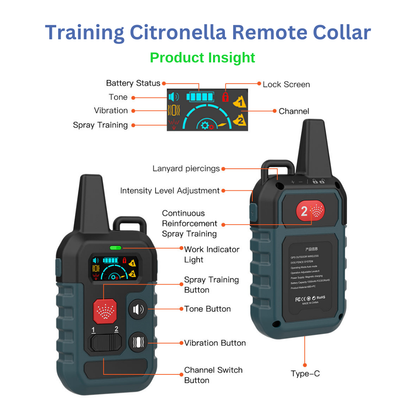 Training Citronella Remote Collar